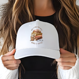 Just a Girl Who Loves Books & Coffee Trucker Hat