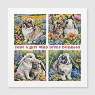 Just a girl who loves bunnies