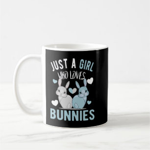 Just a girl who loves bunnies Bunny Mum Pullover  Coffee Mug