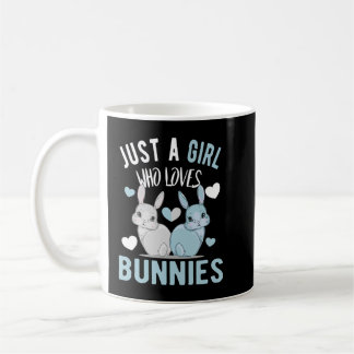 Just a girl who loves bunnies Bunny Mum Pullover  Coffee Mug