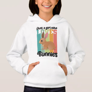 Just a Girl who loves Bunnies Easter Bunny Cute