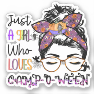 Just a Girl Who Loves Camp-o-ween – Halloween Camp