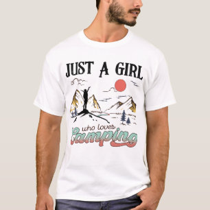 Just A Girl Who Loves Camping T-Shirt