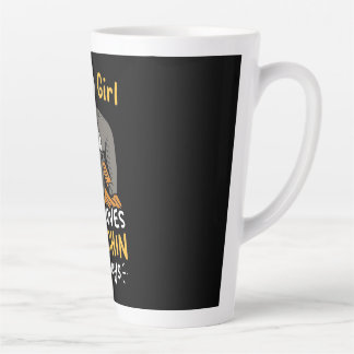 Just A Girl Who Loves Capuchin Monkeys Latte Mug