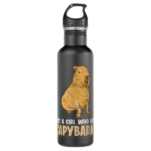 just a girl who loves capybaras Capybara 710 Ml Water Bottle