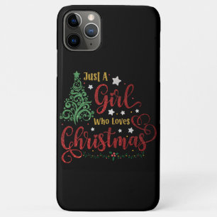 Just A Girl Who Loves Christmas iPhone 11 Pro Max Case
