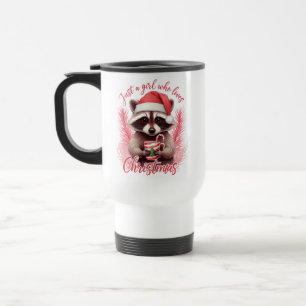Just A Girl Who Loves Christmas Sublimation-716920 Travel Mug