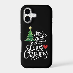 Just A Girl Who Loves Christmas Tree Family Gift
