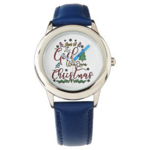 Just A Girl Who Loves Christmas Watch