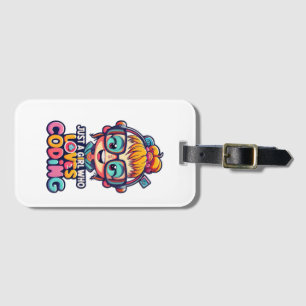 Just a girl who loves coding luggage tag