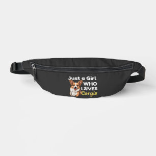 Just a Girl Who Loves Corgis Bum Bags