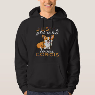 Just A Girl Who Loves Corgis Essential Hoodie