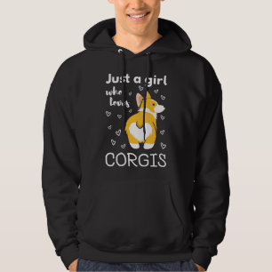 Just A Girl Who Loves Corgis Ii Hoodie