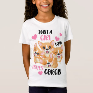 Just a Girl who Loves Corgis T-Shirt