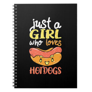 Just A Girl Who Loves Dachshund Dog Notebook
