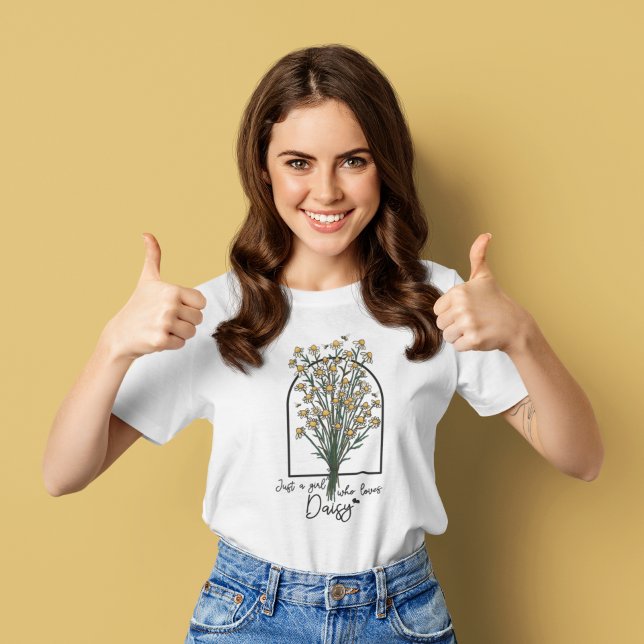 Just a girl who loves Daisy T-Shirt (Creator Uploaded)