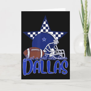 Just A Girl Who Loves Dallas Tee For Women Mum Kid Card