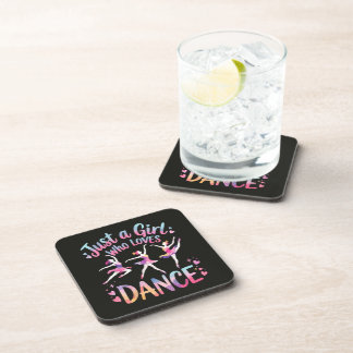 Just a Girl Who Loves Dance Coaster