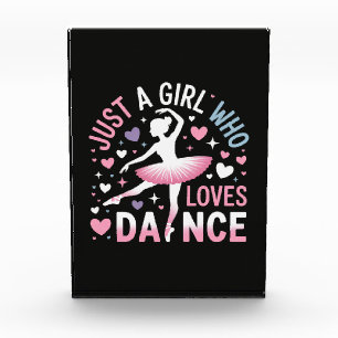 Just a Girl who Loves Dance Photo Block