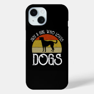 Just A Girl Who Loves Dogs iPhone 15 Case