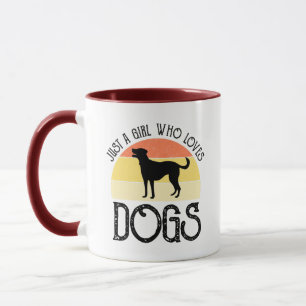 Just A Girl Who Loves Dogs Mug