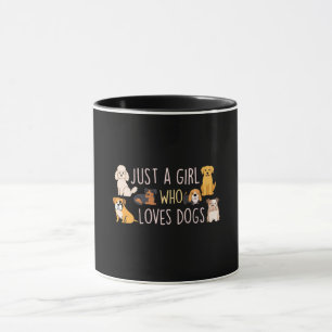 Just a Girl Who Loves Dogs Mug