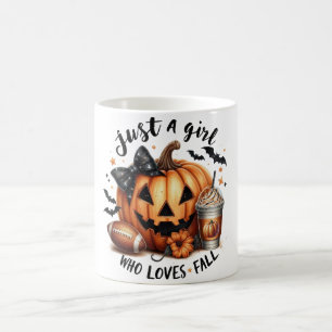 Just A Girl Who Loves Fall Coffee Mug
