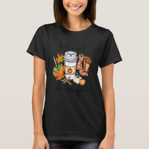 Just A Girl Who Loves Fall Pumpin Spice Latte Autu T-Shirt