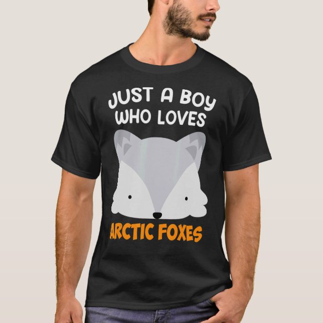 Just a girl who loves Foxes Fox children 1 T-Shirt (Front)