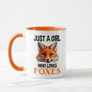 Just A Girl Who Loves Foxes Mug