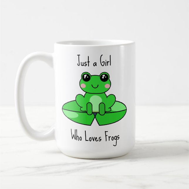 Just a Girl who Loves Friends Coffee Mug (Left)