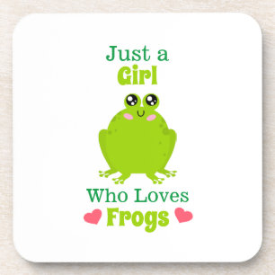 Just A Girl Who Loves Frogs Coaster