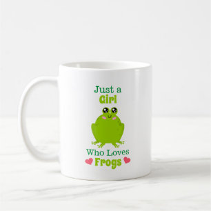 Just A Girl Who Loves Frogs Coffee Mug