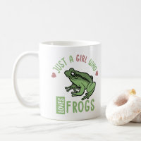 Just a girl who loves frogs Frog lover gifts