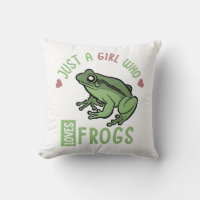 Just a girl who loves frogs Frog lover gifts