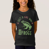 Just a girl who loves frogs Frog lover gifts