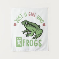 Just a girl who loves frogs Frog lover gifts