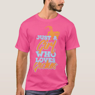 Just A Girl Who Loves Geckos Animal Lover Gift T-Shirt