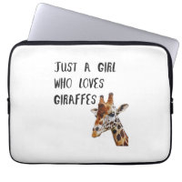 Just A Girl Who Loves Giraffes Cute Animal Giraffe