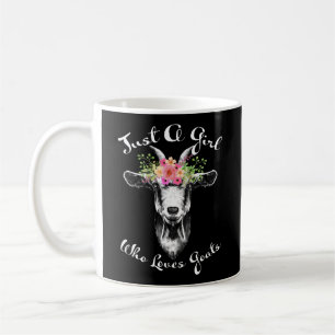 Just A Girl Who Loves Goats Coffee Mug