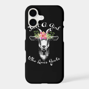 Just a Girl who loves Goats Farmer Women Goat