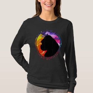 Just A Girl Who Loves Gorillas Silverback Gorilla T-Shirt