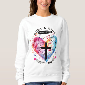 Just a Girl Who Loves Gospel Music(Heart) Shirt