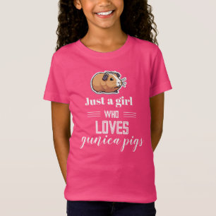 Just A Girl Who Loves Guinea Pig T-Shirt