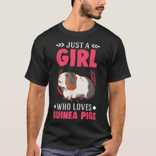 Just A Girl Who Loves Guinea Pigs 3487  T-Shirt