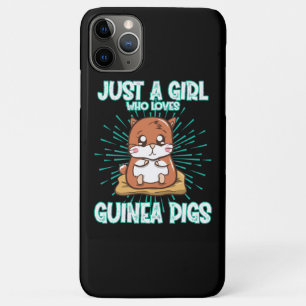 Just A Girl Who Loves Guinea Pigs iPhone 11 Pro Max Case
