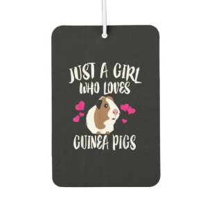 Just A Girl Who Loves Guinea Pigs Guinea Pig Gift Car Air Freshener