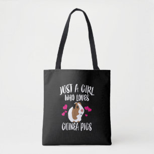 Just A Girl Who Loves Guinea Pigs Guinea Pig Gift Tote Bag