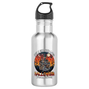 Just A Girl Who Loves Halloween Postal Service Wit 532 Ml Water Bottle