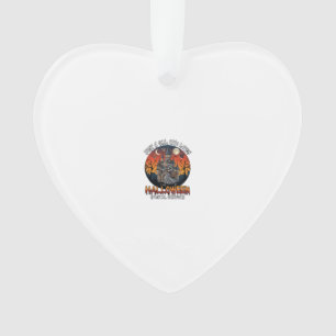 Just A Girl Who Loves Halloween Postal Service Wit Ornament